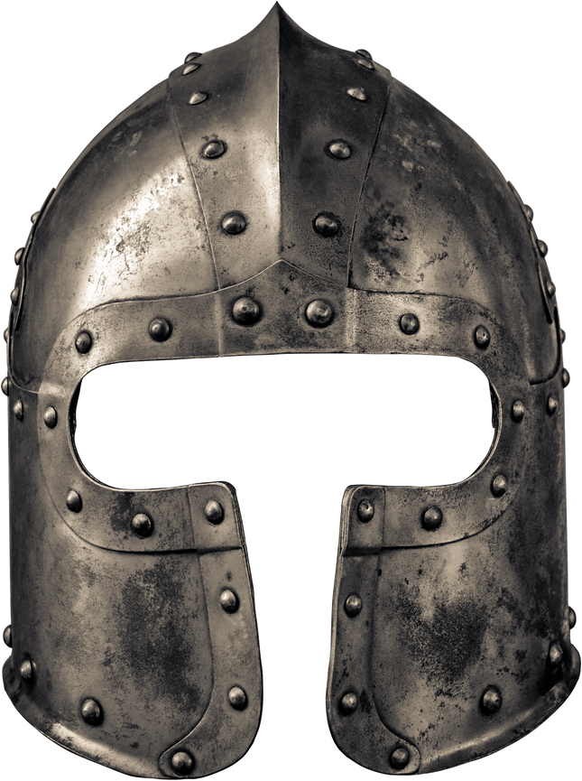 Medieval Metal Helmet 